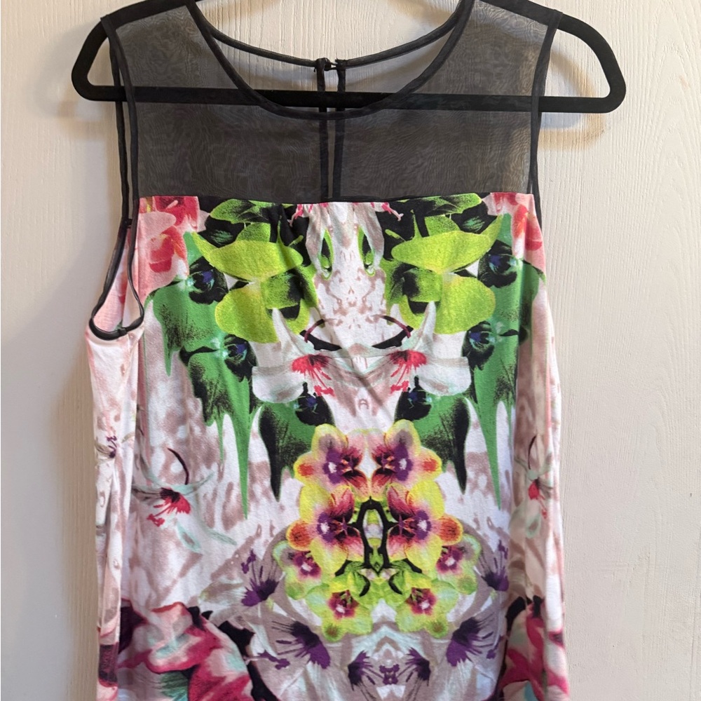 Prabal Gurung for Target Floral Mesh Blouse